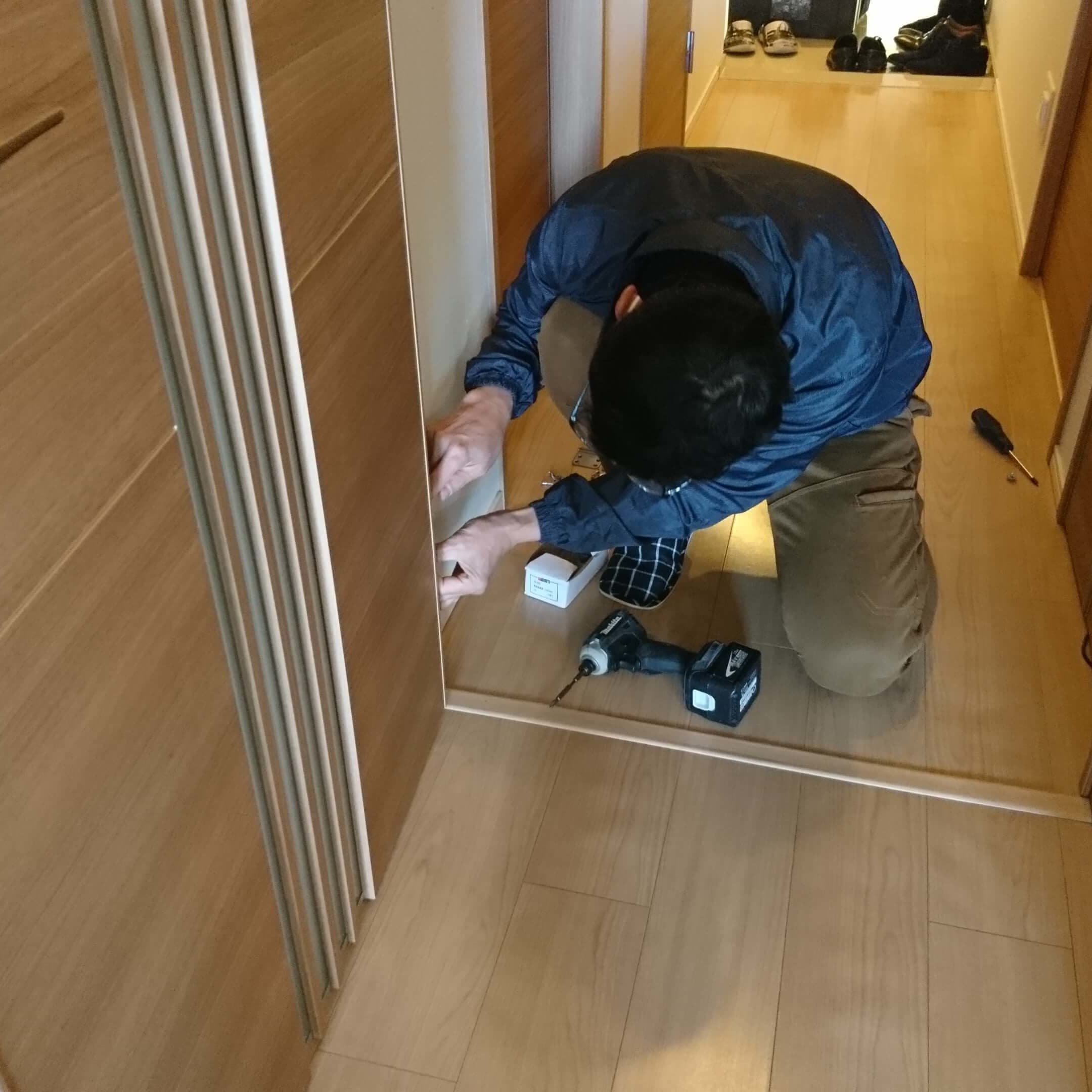 建具の建付け調整 名古屋市南区 | 建具の建付け調整なら建具修理の窓口名古屋市南区