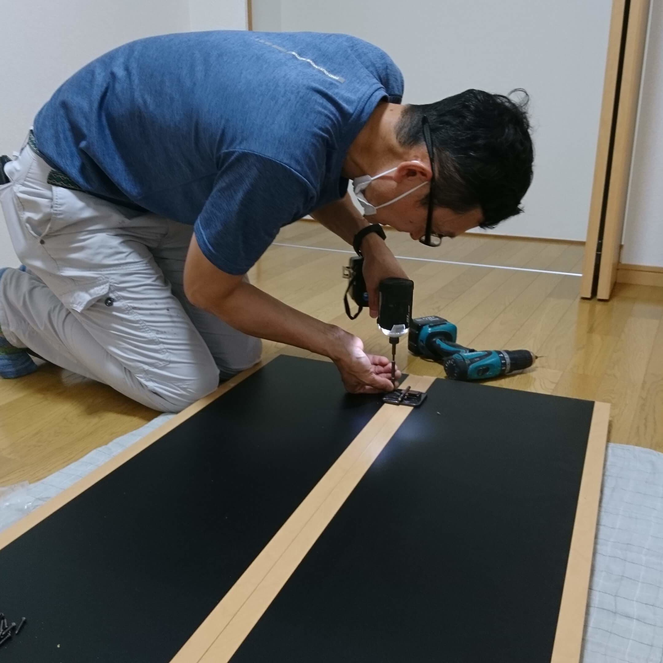 収納折戸修理 名古屋市南区 | 建具の建付け調整なら建具修理の窓口名古屋市南区